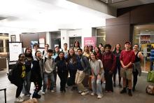 Students and Tribal Members at the AIAC 2024
